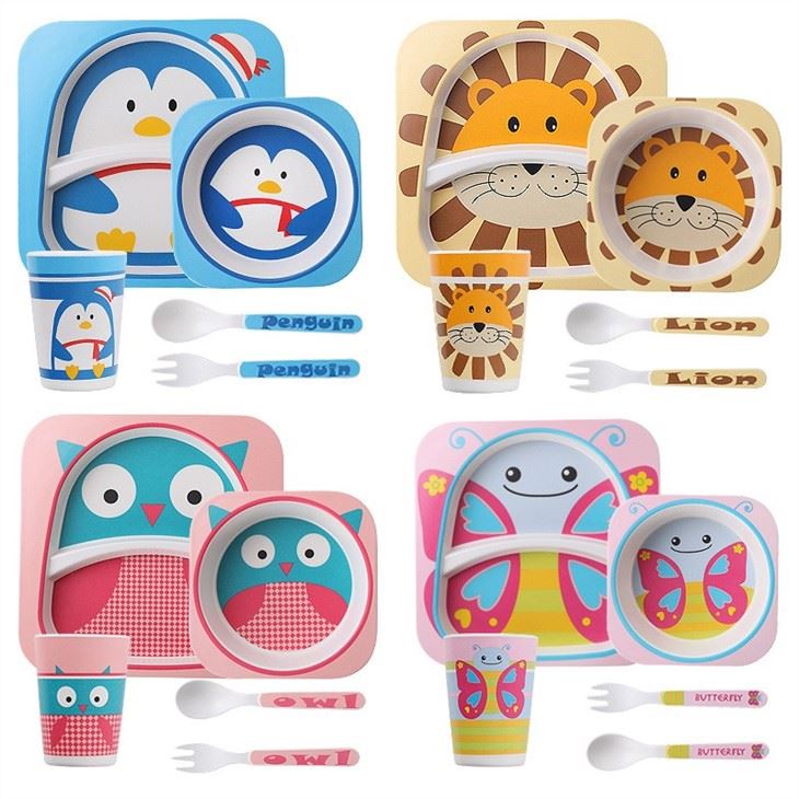 Bamboo Fiber Tableware Set Bamboo Fiber Tableware Set